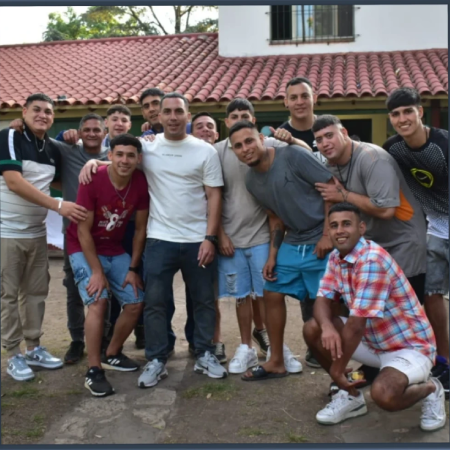 Encuentro grupal de personas vinculadas al centro